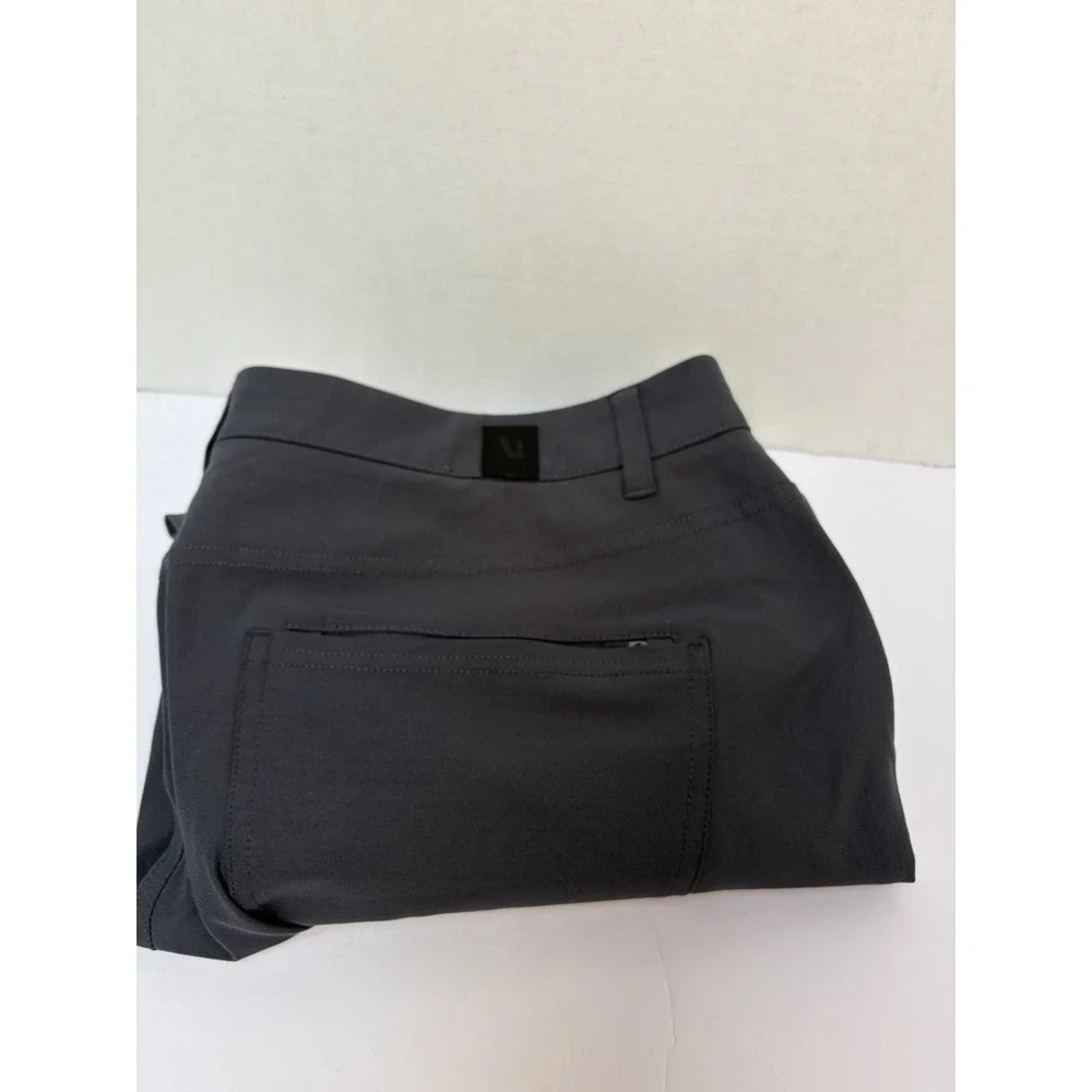 Vuori Men's Charcoal Gray Meta Pants Chino Stretch Performance V430-Sz 38x28